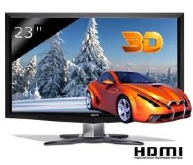 Acer GR235HBMII 3D czarny - 69569 - zdjęcie